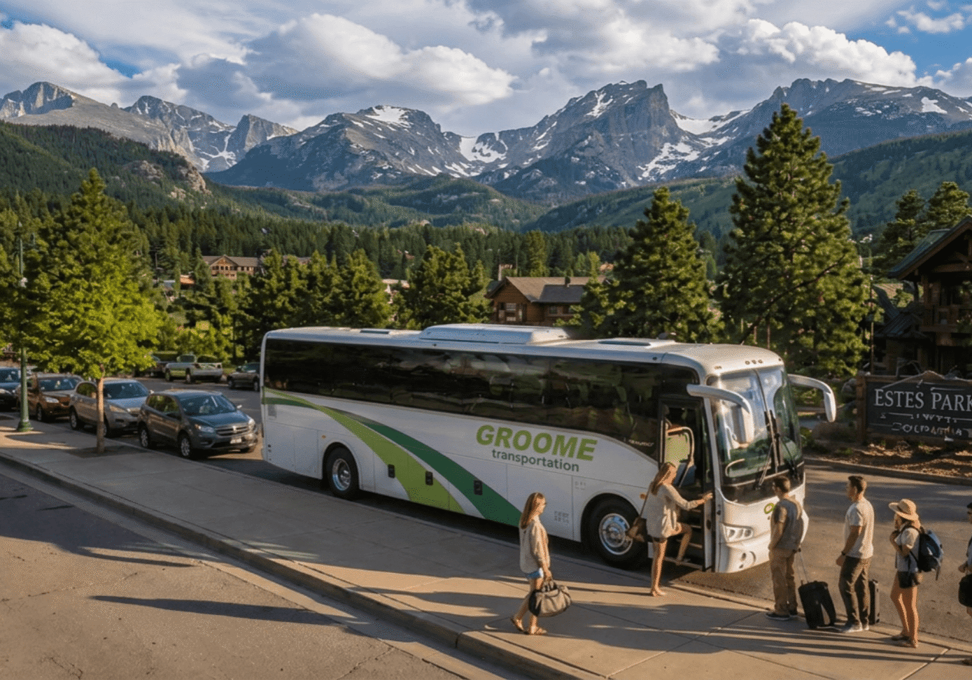 Groome Transportation Temsa mini coach bus